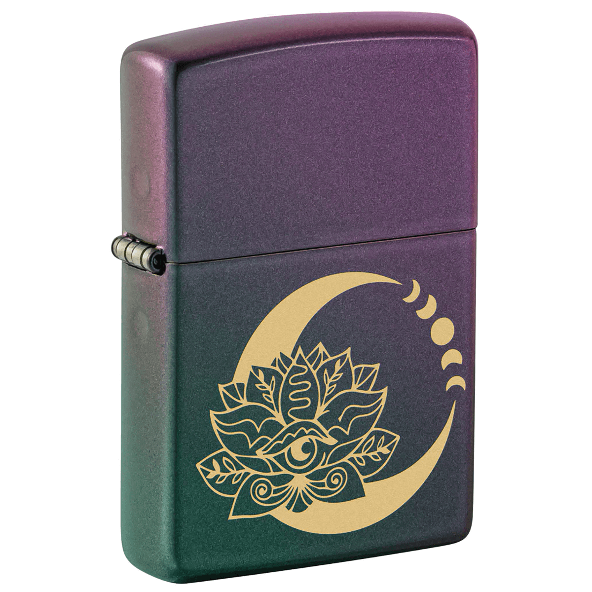 Zippo Lotus Moon Iridescent
