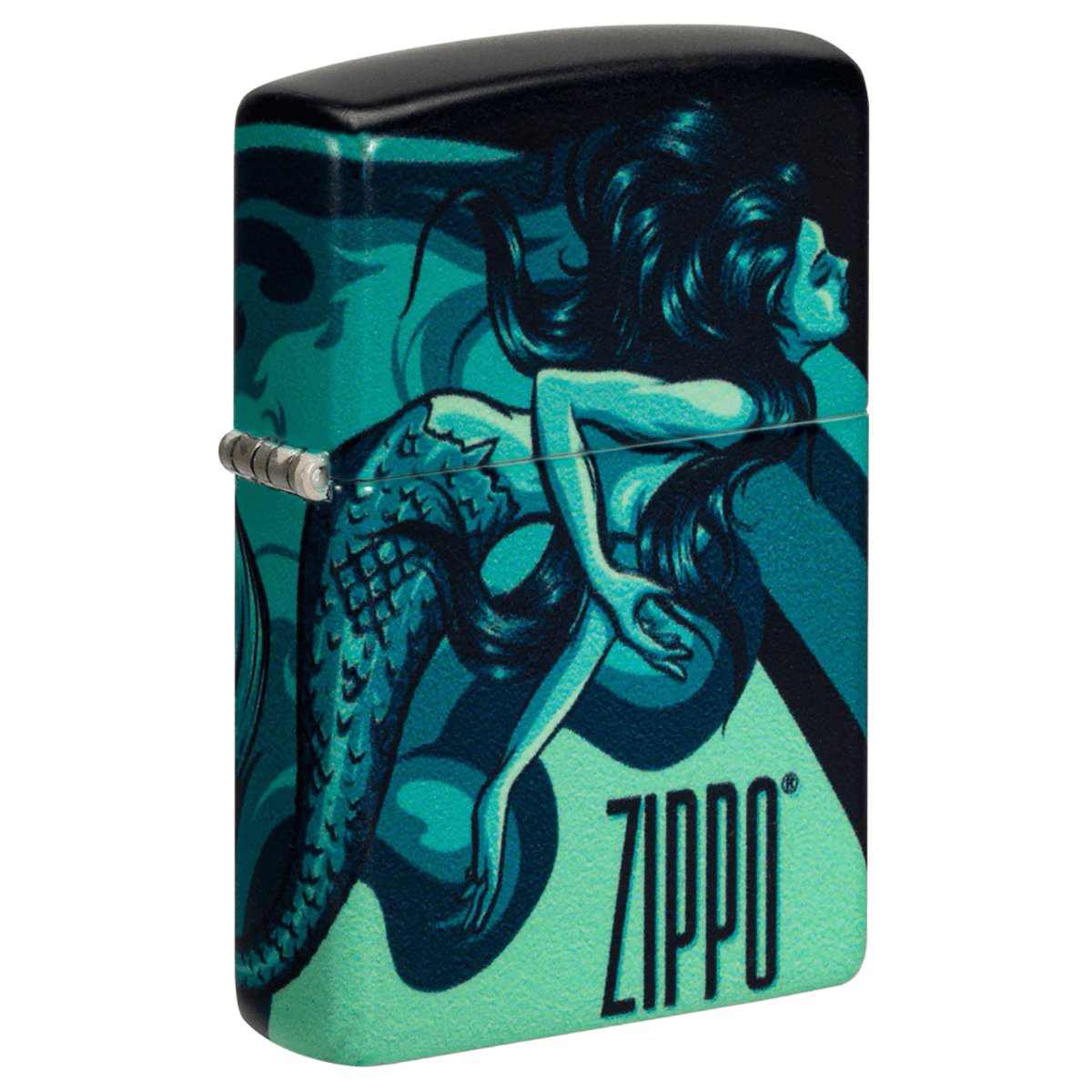 Zippo Mermaid Color Image Design