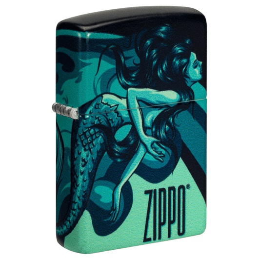 Zippo Mermaid Color Image Design