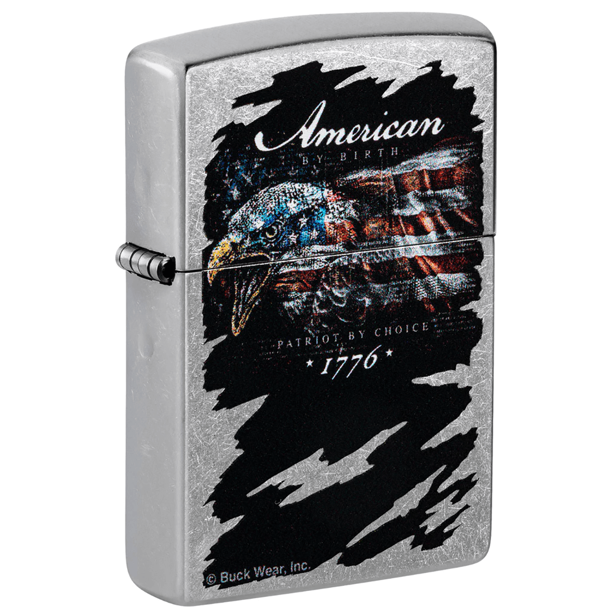 Zippo Buckwear Apparel Eagle Street Chrome