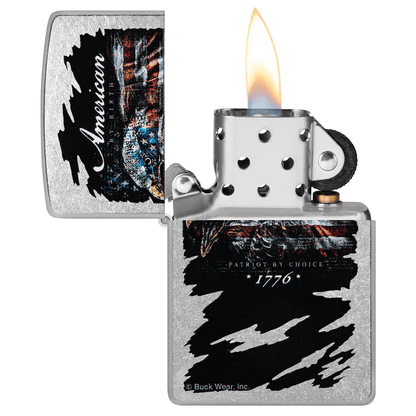 Zippo Buckwear Apparel Eagle Street Chrome