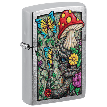 Zippo Circle Of Life Roots Street Chrome