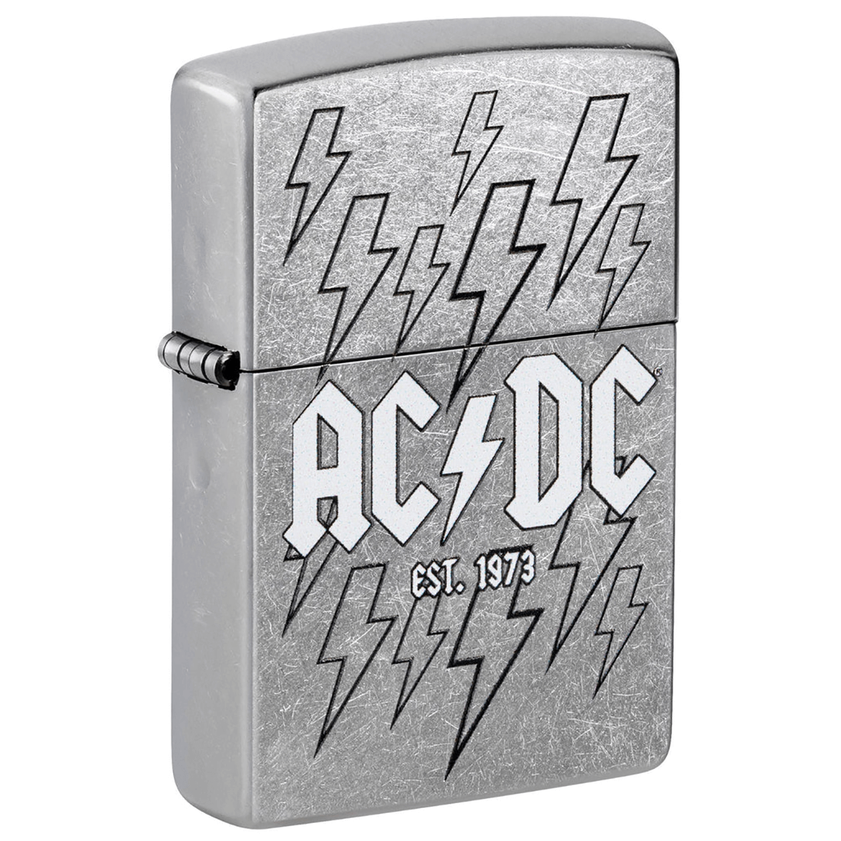 Zippo Ac/Dc Logo Street Chrome