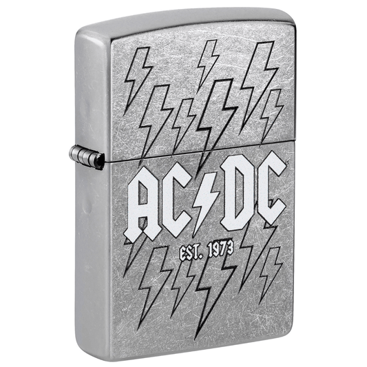 Zippo Ac/Dc Logo Street Chrome