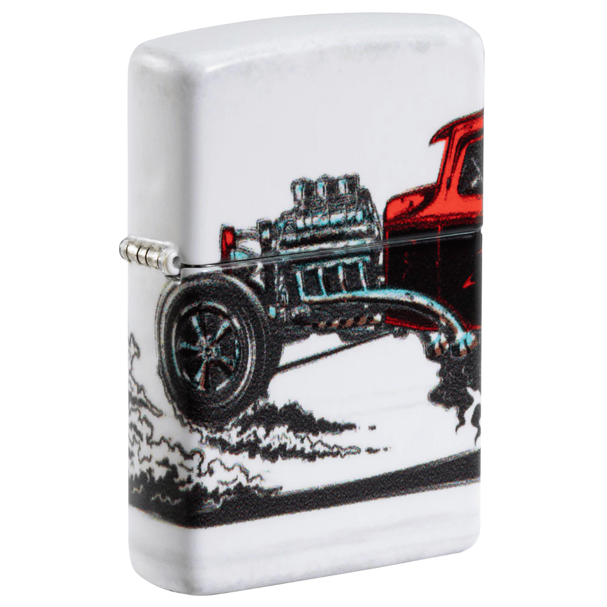Zippo Hot Rod Color Wrap Around Image