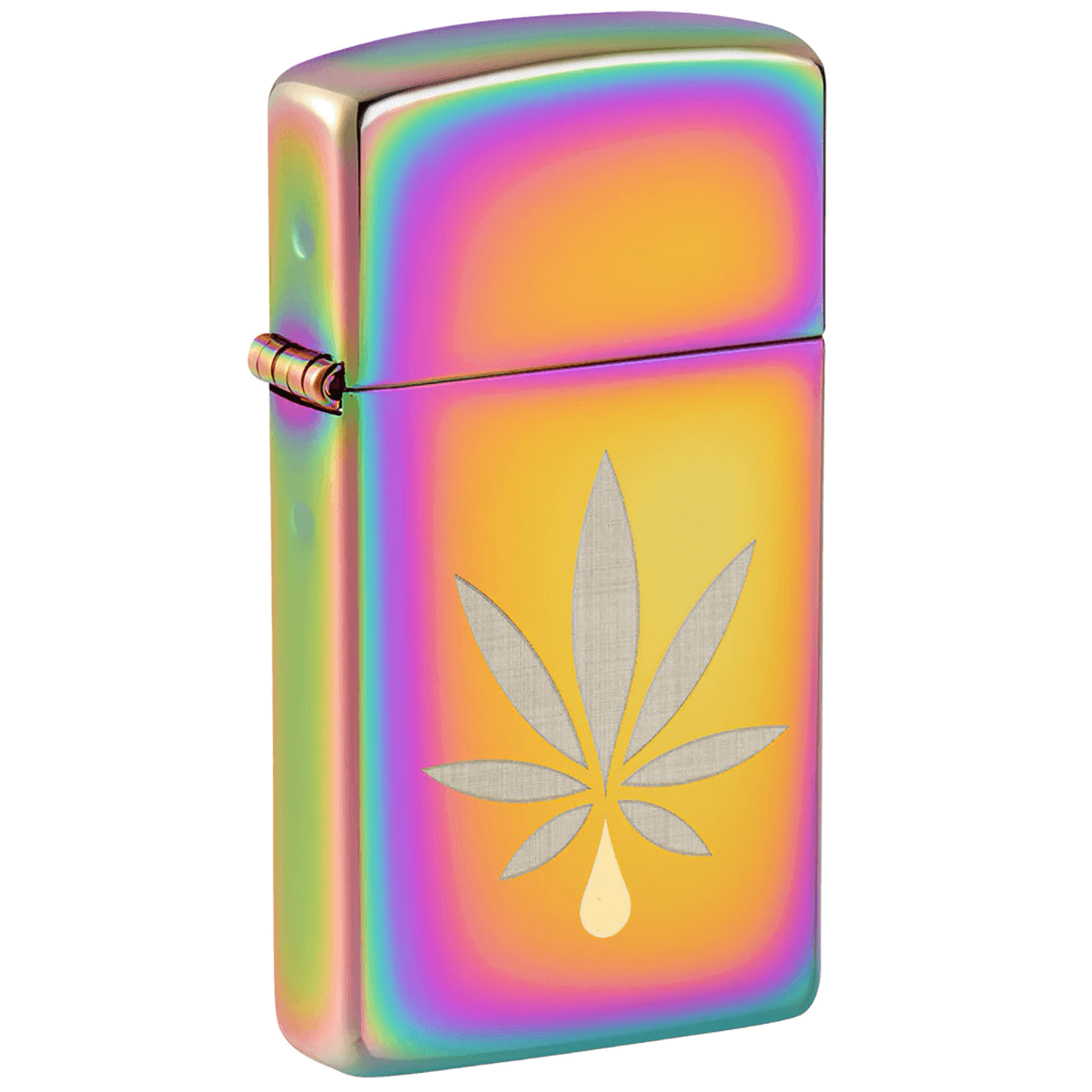 Zippo Leaf Multi Color Slim