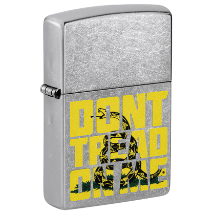 Zippo Don'T Tread On Me Street Chrome