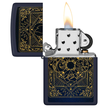 Zippo The Elements Navy Matte