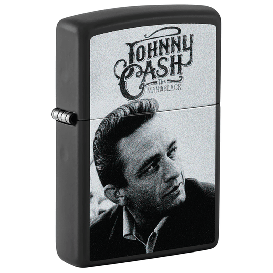 Zippo Johnny Cash High Polish Chrome