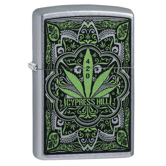 Zippo Cypress Hill Filigree Pattern Street Chrome