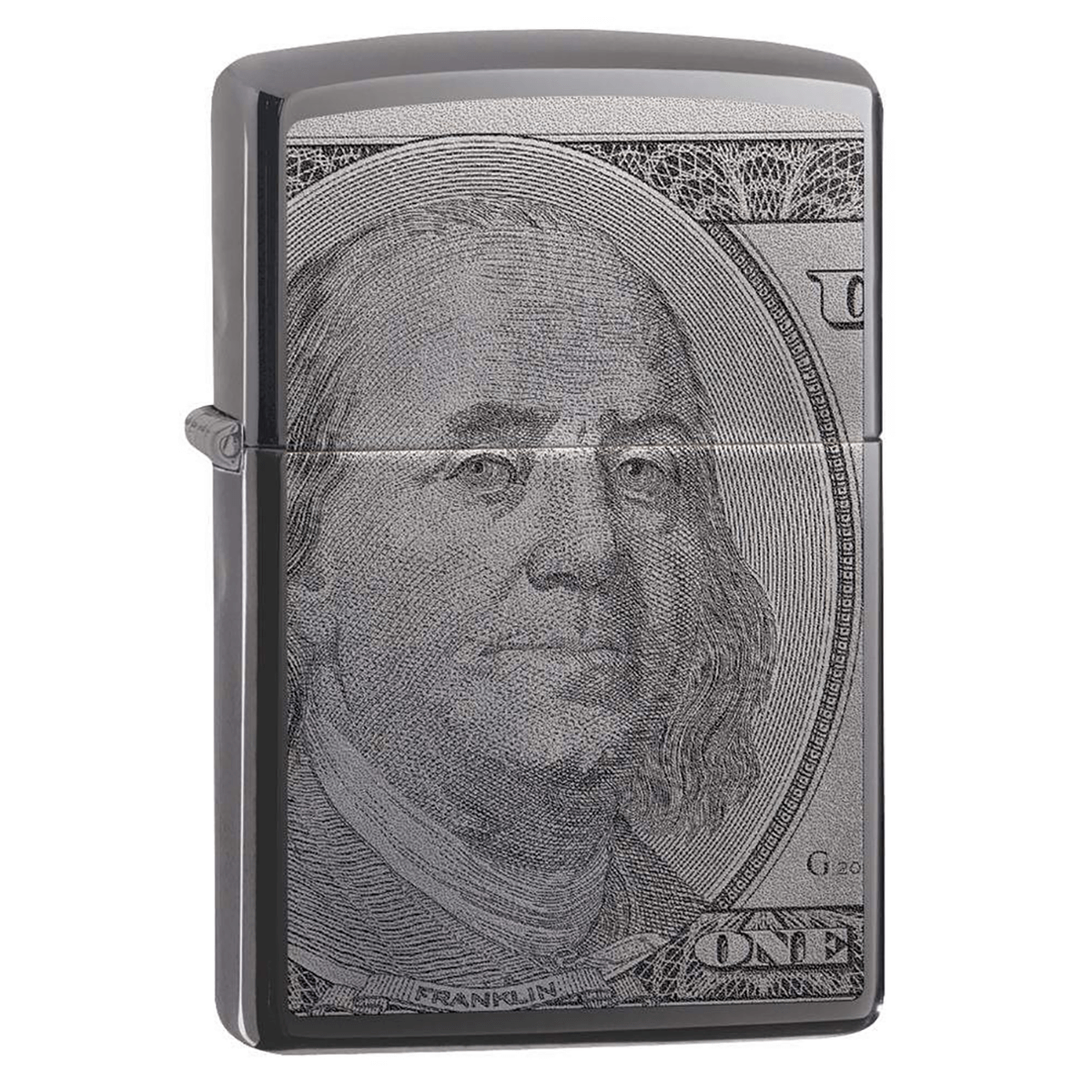 Zippo Currency Design Photo Image Blakc Ice