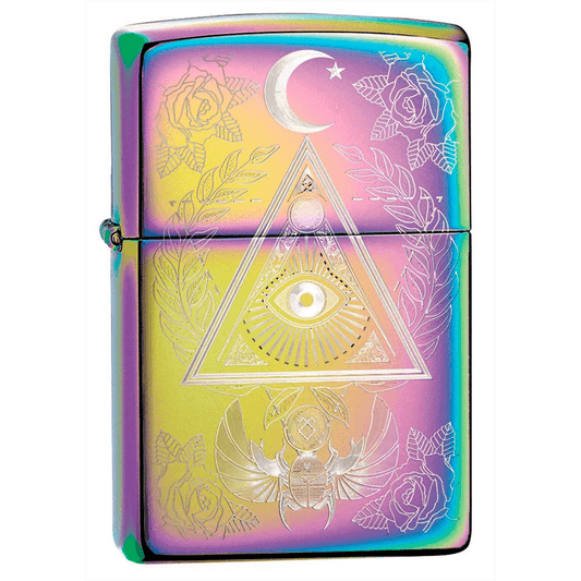 Zippo Eye Of Providence Design Multi Color