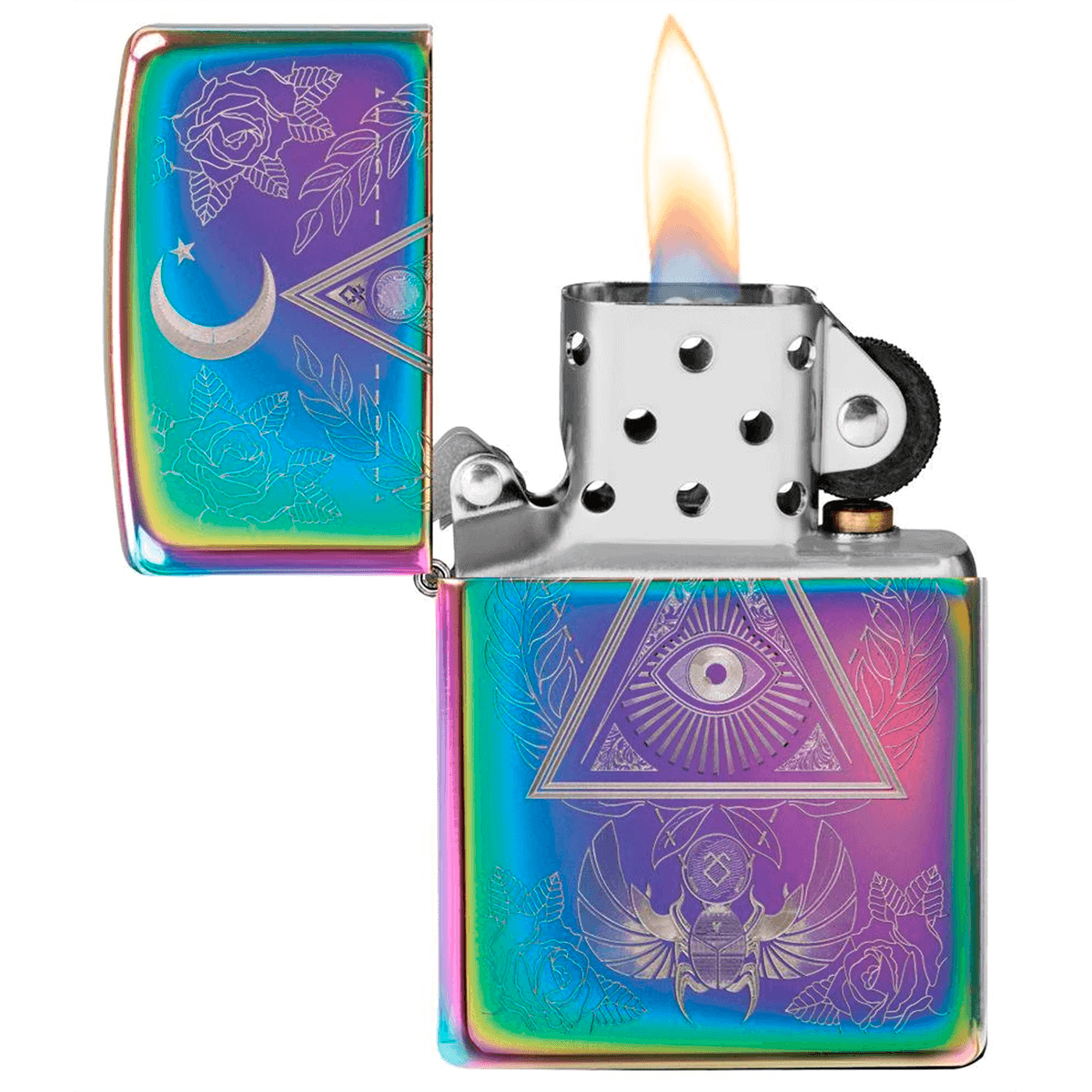 Zippo Eye Of Providence Design Multi Color