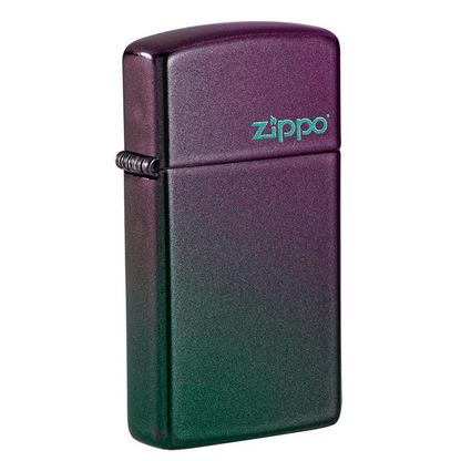 Zippo Iridescent Zippo Logo Slim