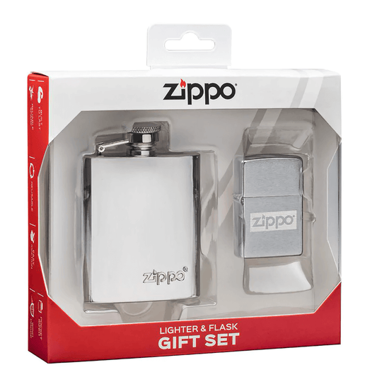 Zippo Flask And Wpl Set