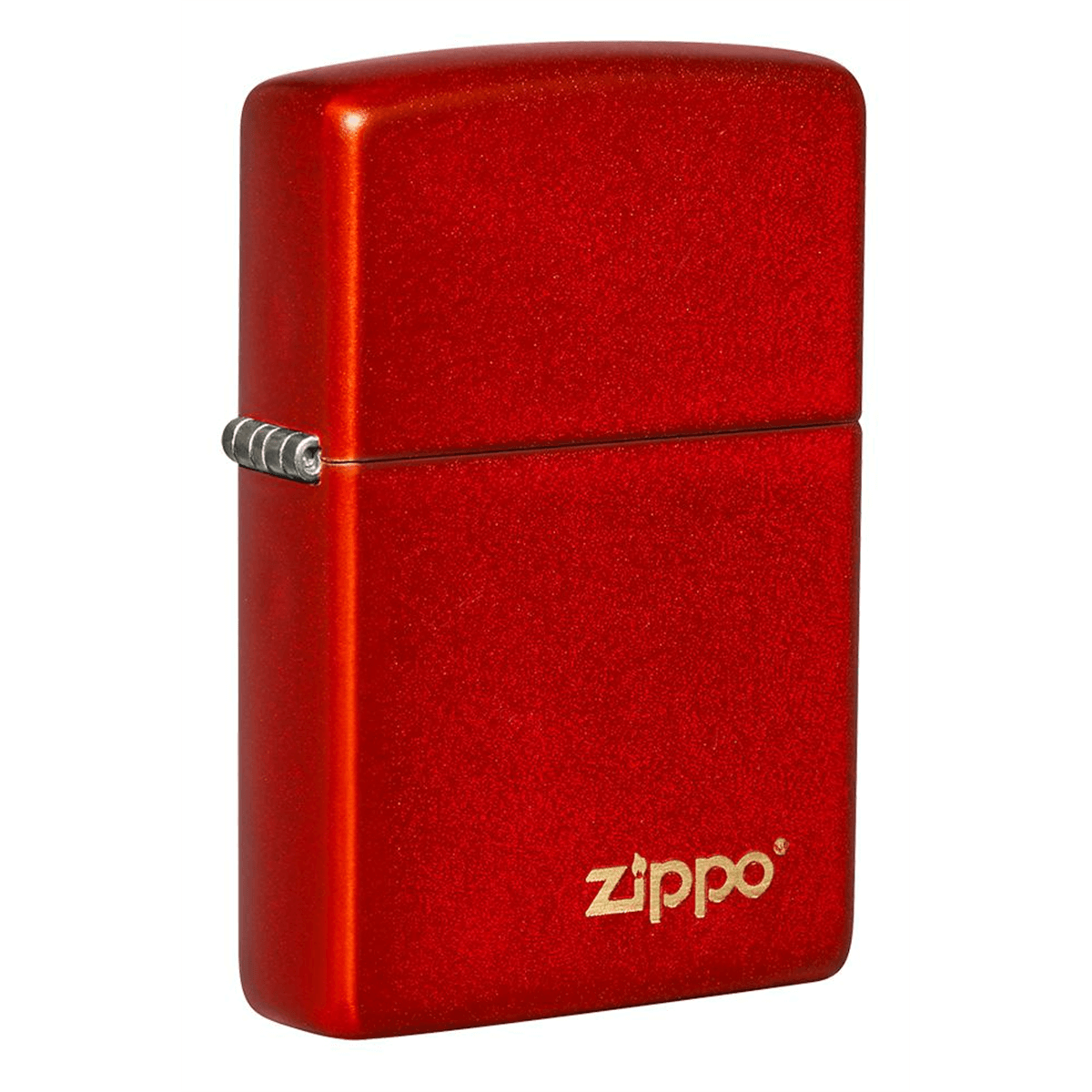 Zippo Classic Red Metallic Zippo Logo