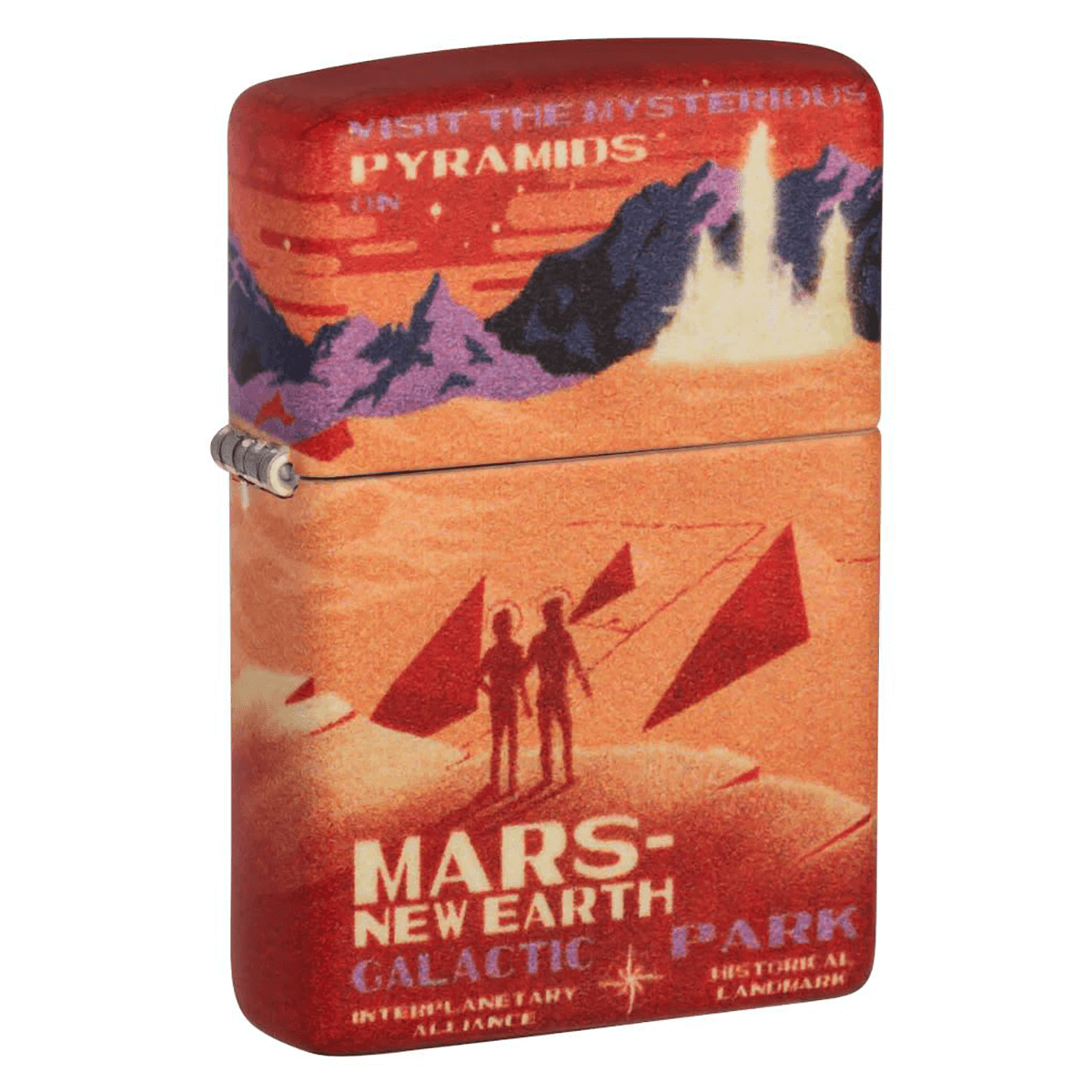 Zippo Matte Mars Design