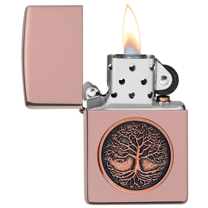 Zippo Tree Of Life Emblem Design
