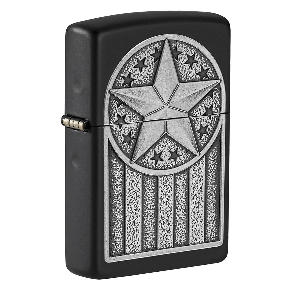 Zippo Amercian Metal Emblem Design