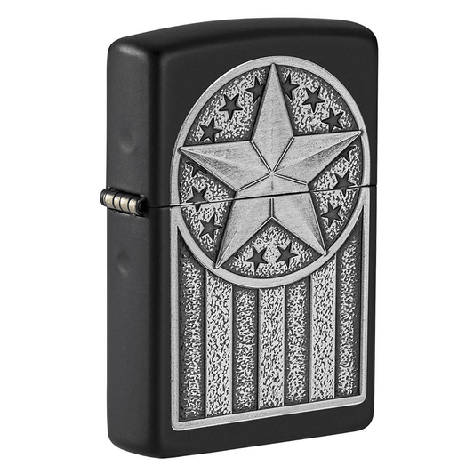 Zippo Amercian Metal Emblem Design