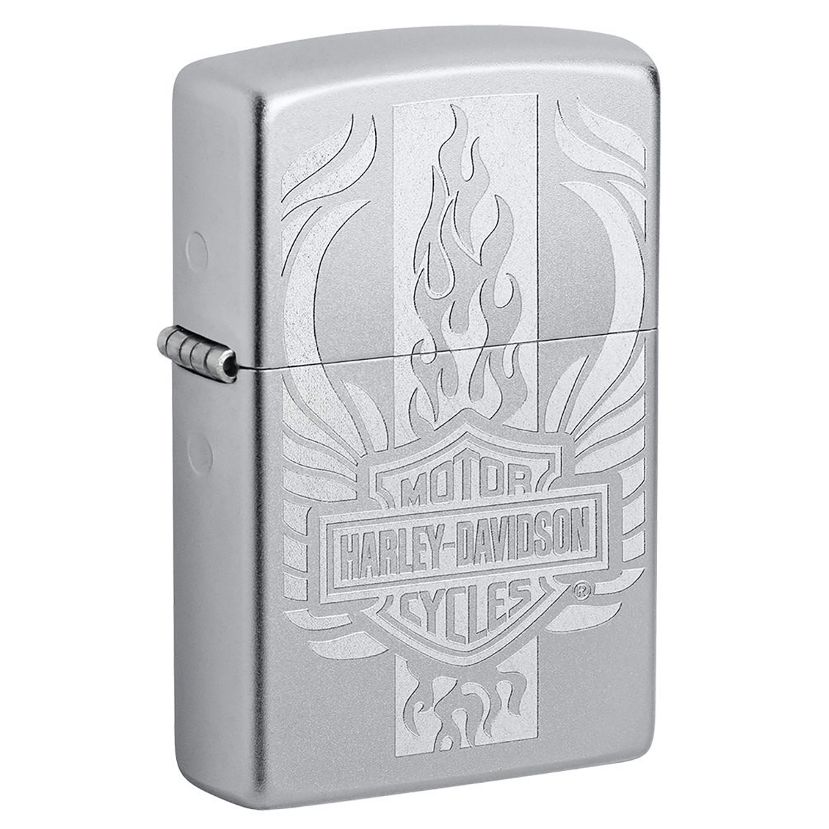 Zippo Harley-Davidson Satin Chrome Lustre