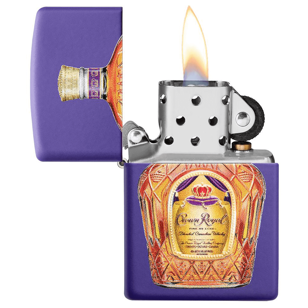 Zippo Crown Royal Wpl W/Pouch