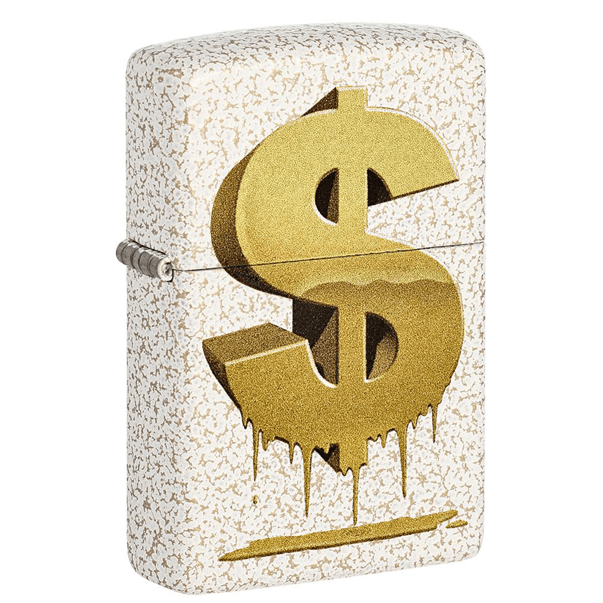 Zippo Drippy Dollar Sign Mercury Glass