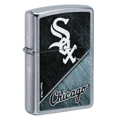 Zippo Mlb Chicago White Sox Street Chrome