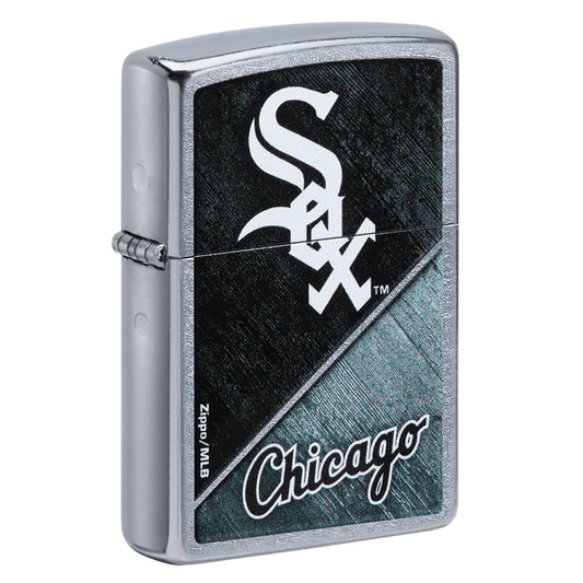 Zippo Mlb Chicago White Sox Street Chrome