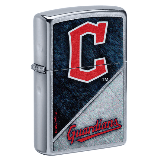 Zippo Mlb Cleveland Indians Street Chrome