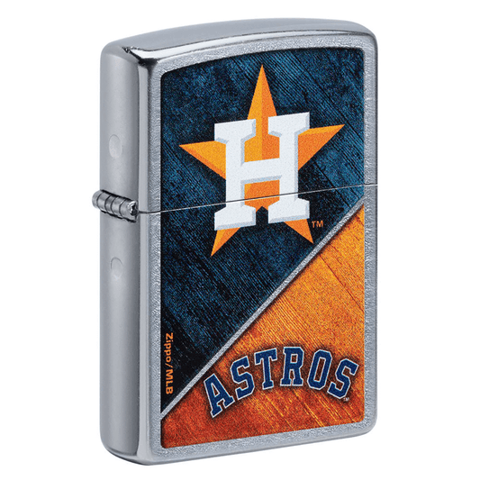 Zippo Mlb Houston Astros Street Chrome