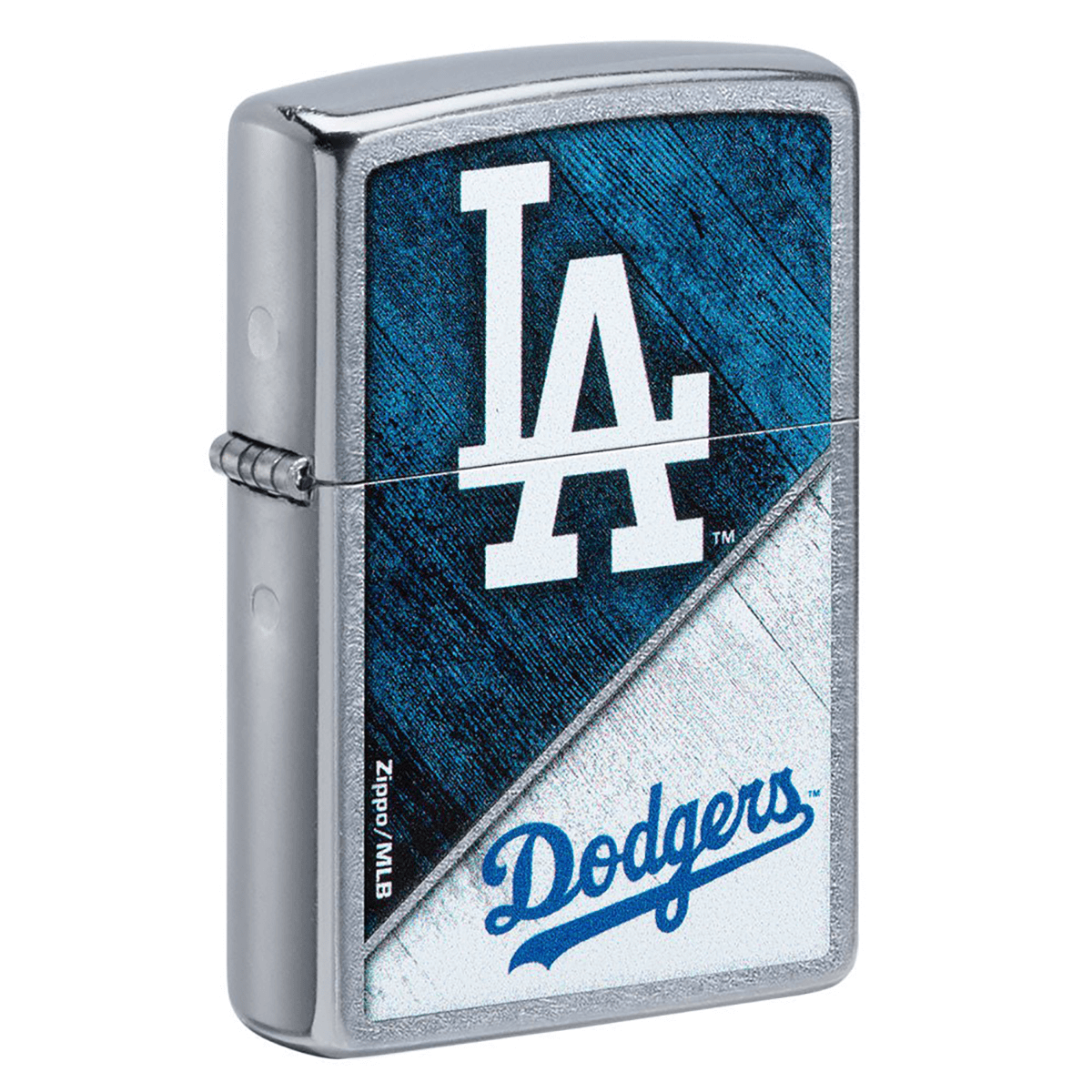 Zippo Mlb Los Angeles Dodgers Street Chrome