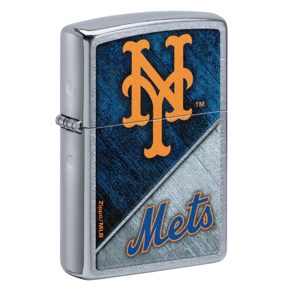Zippo Mlb New York Mets Street Chrome