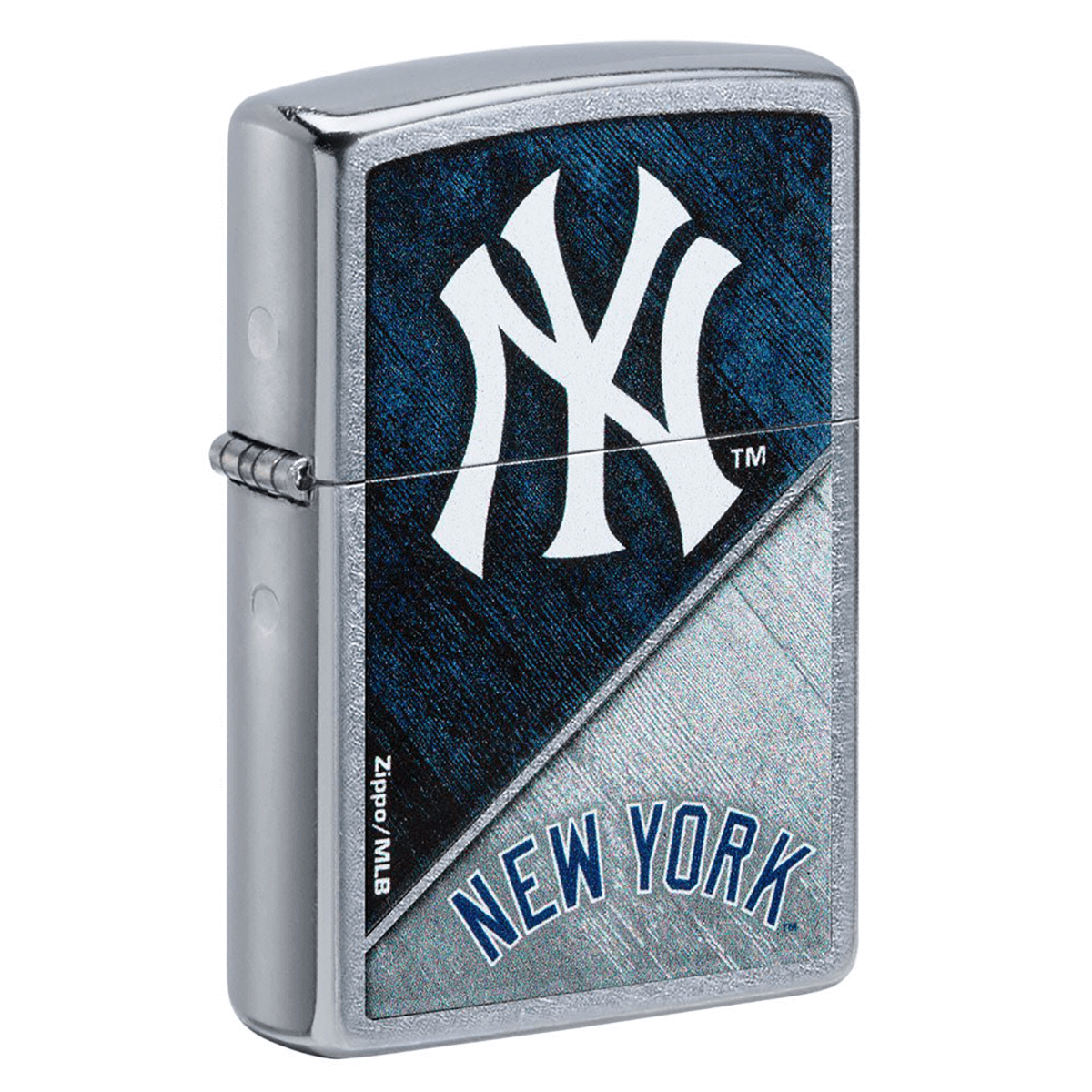 Zippo Mlb New York Yankees Street Chrome
