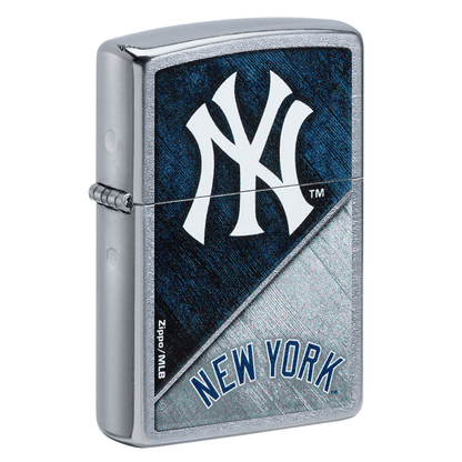 Zippo Mlb New York Yankees Street Chrome