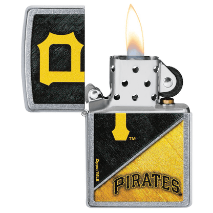 Zippo Mlb Pittsburgh Pirates Street Chrome