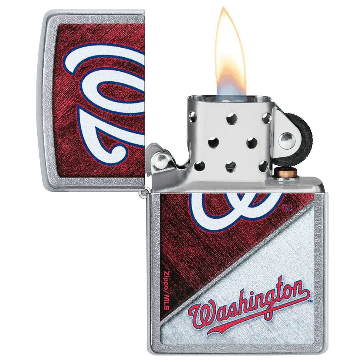 Zippo Mlb Washington Nationals Street Chrome