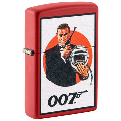 Zippo James Bond Red Matte