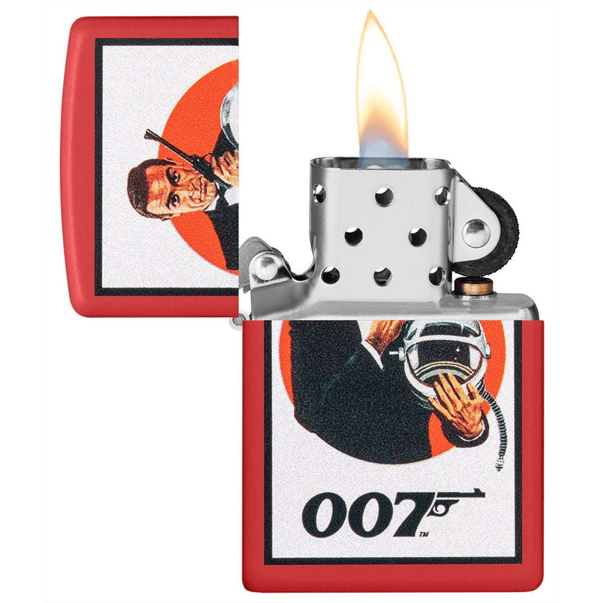 Zippo James Bond Red Matte