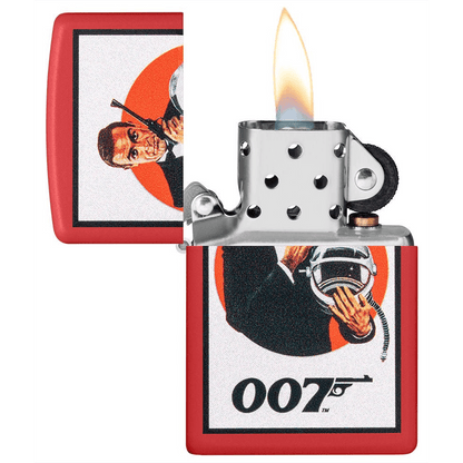 Zippo James Bond Red Matte