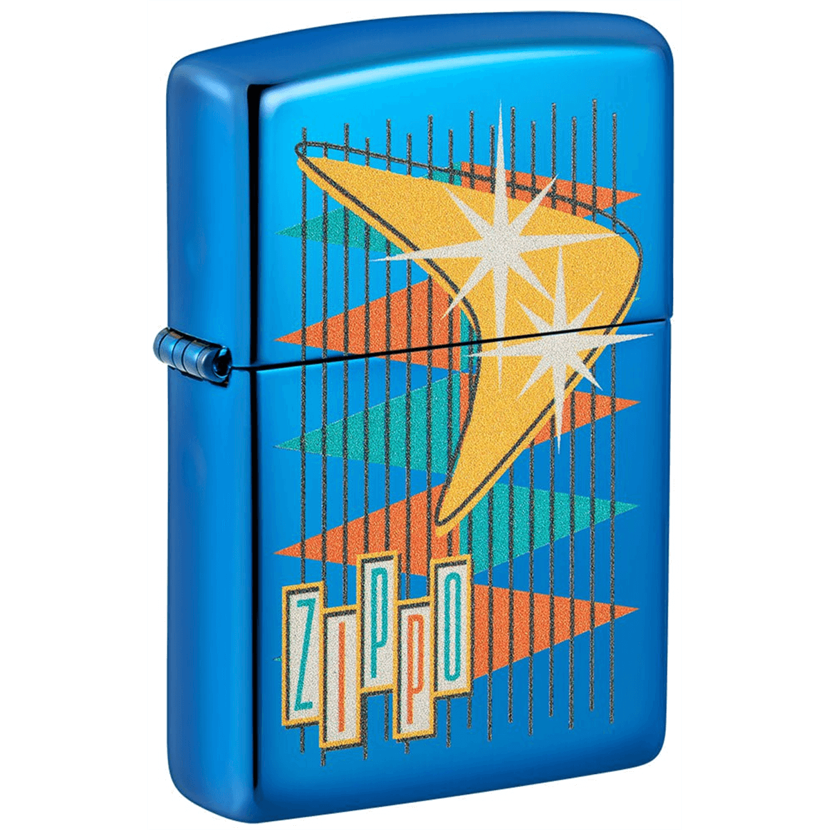 Zippo High Polish Blue Retro