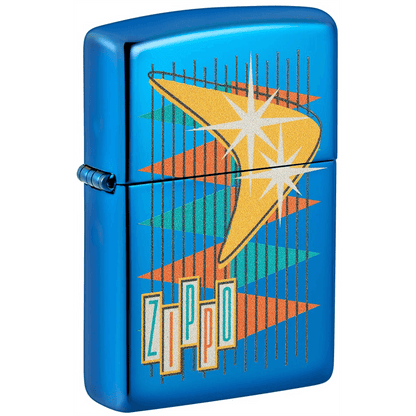 Zippo High Polish Blue Retro