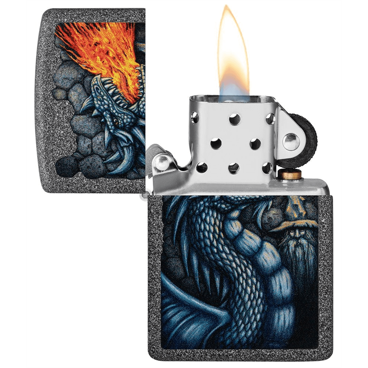Zippo Iron Stonefiery Dragon