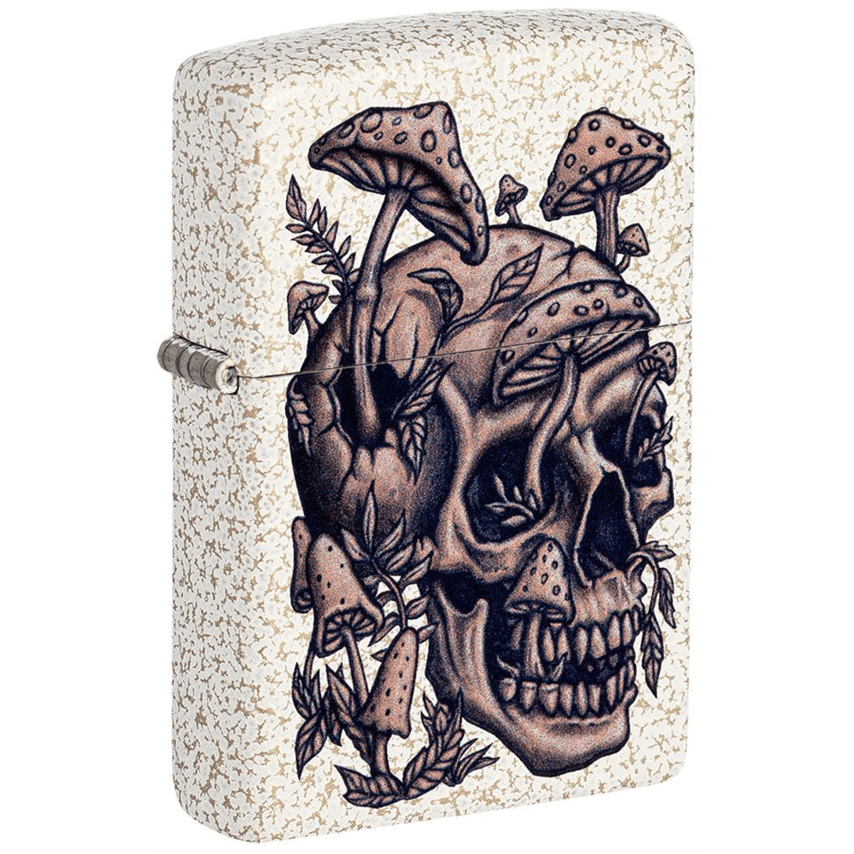 Zippo Mercury Glass Skullshroom Design