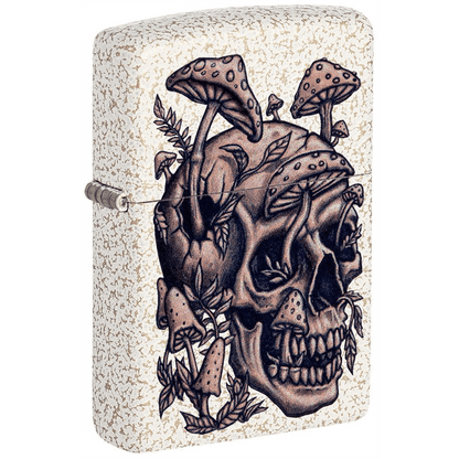 Zippo Mercury Glass Skullshroom Design