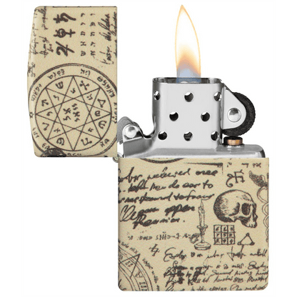 Zippo Matte Alchemy Design