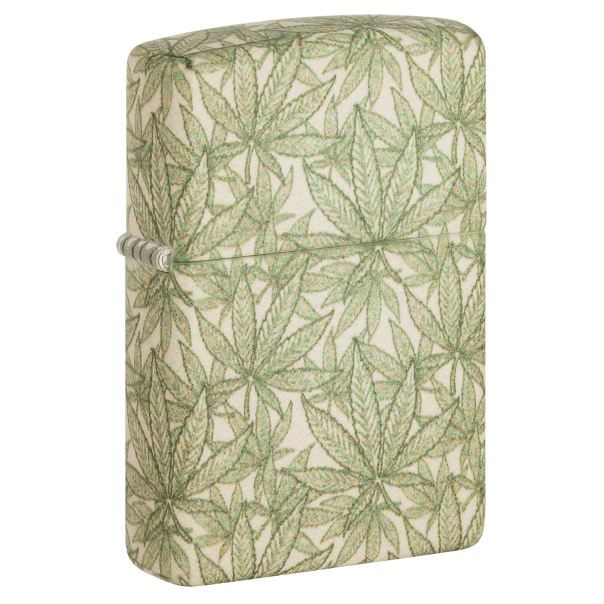 Zippo Matte Leaf Design