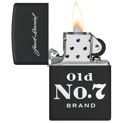 Zippo Jack Daniels Black Matte