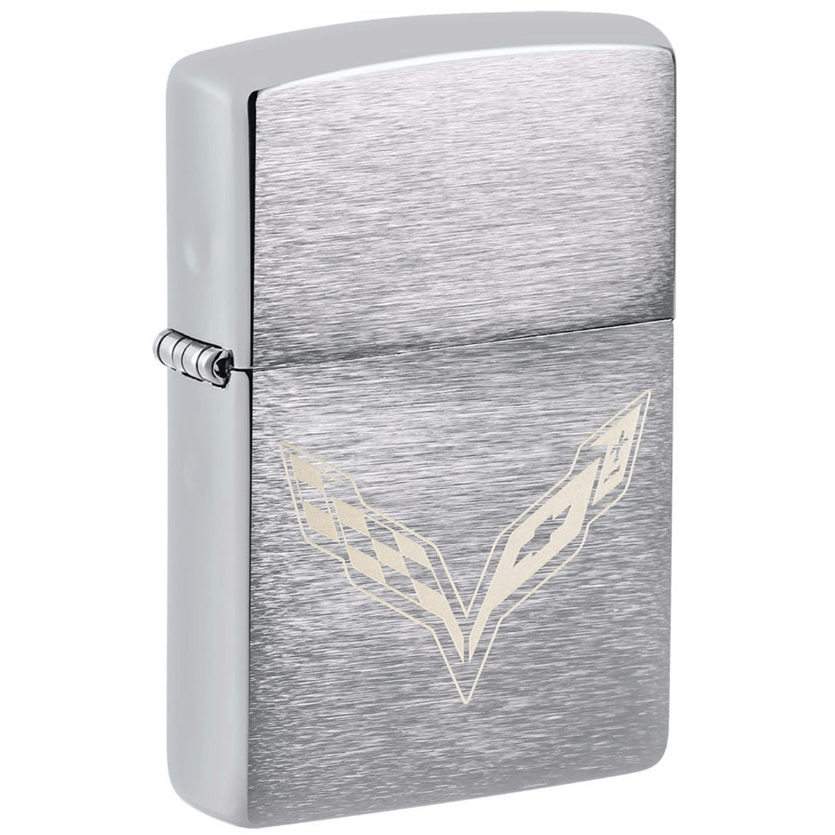 Brushed Chrome Laser Engrave Chevrolet