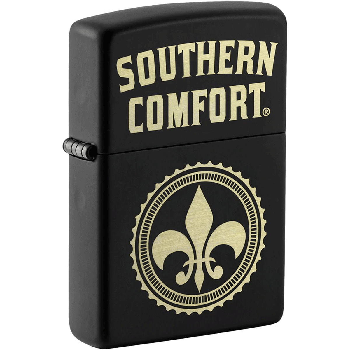Zippo Black Matte Southern Comfort